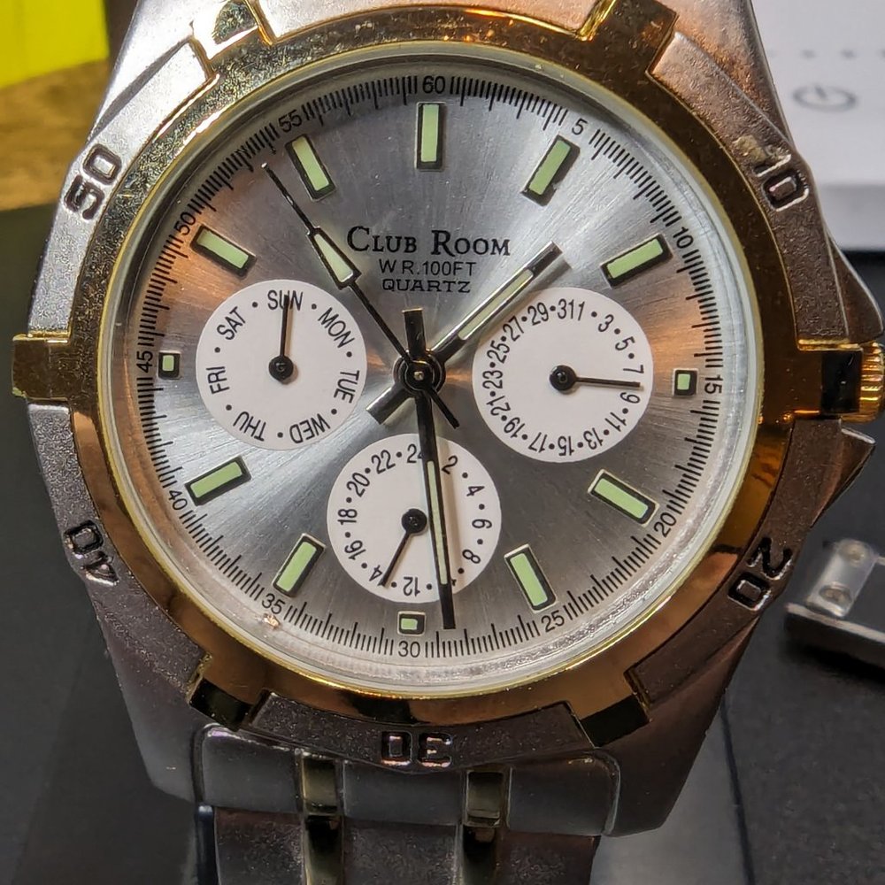 Club Room Men's Watch.